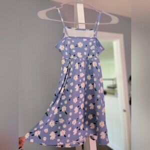 Toddler Girls Allover Floral Print Cami Dress size: 5-6 years